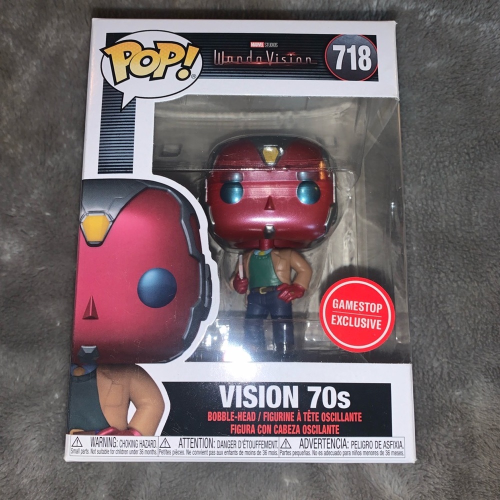 GameStop Game Stop Exclusive Funko Pop Vinyl Figure 718 Wanda Vision 70s New